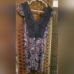 Free People Floral Tunic